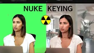 Nuke Keying Tutorial :- How To Remove Green Screen In Nuke // Croma Removal Compositing