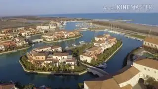 Porto turistico Marinagri Policoro (MT) visto dal drone.
