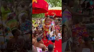King Mswati III meet Asantehemaa