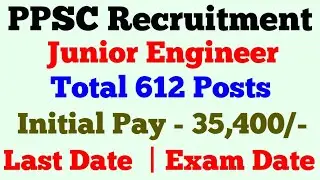 PPSC Junior Engineer Recruitment 2021 || PPSC Recruitment 2021 || Punjab Govt Jobs @StateZob1987