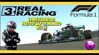 HOT LAP OF MONACO | LEWIS HAMILTON #44 IN MERCEDES W12 | F1 2021 | REAL RACING 3