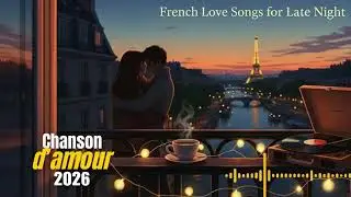 🌙 Romantic French Chill Lo-Fi Remix 2025 | French Love Songs for Late Night