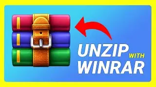 How to UNZIP a File with WinRAR - Step-by-Step