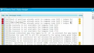 ERROR: Check if posting already exit in company code XXXX | Message No. FINS_ACDOC_CUST116