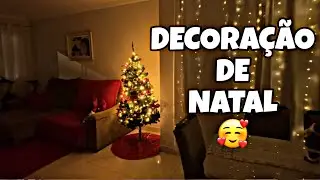 FAXINA NA SALA E DECORAÇÃO DE NATAL 🎄 