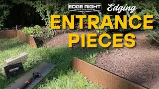 How to Use Edge Right Entrance Pieces | Create Smooth, Sloped Edging Finishes