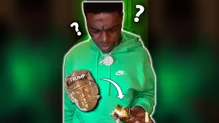 @KodakBlack1K реагирует на кулон Трампа !!! #Шорты