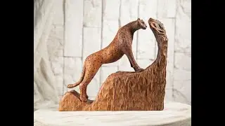 Гепард из дерева