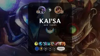 Kai'Sa ADC vs Ziggs - EUW Challenger Patch 13.9