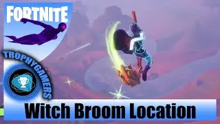 Fortnite - Witch Broom Location & Travel 100 Meters on a Witch Broom - Fortnitemares