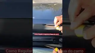 COMO REGULAR O ESGUICHO D'&Aacute;GUA DO CARRO 🚘 SE INSCREVE L&Aacute; ✌️ #marketingdigital #autoescola #dicas