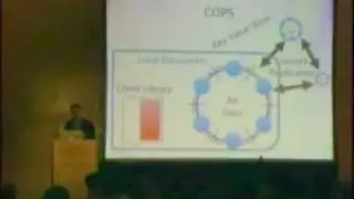 28 Don't Settle for Eventual: Scalable Causal Consistency for Wide-Area Storage with COPS