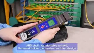ORIENTEK TFI-40 Optical Fiber Identifier with VFL, LED Live Fiber Identifier Detector - TheFO.com