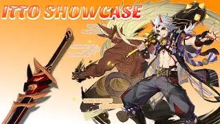 Arataki Itto Showcase | WEAPON & ANIMATION (Leak)
