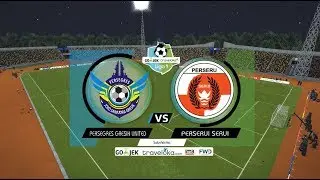 Gojek Traveloka Liga 1 | Persegres Gresik United vs Perserui Serui | PES 2017