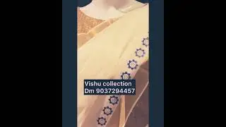 🌼✨ #VishuVibes 🌿👗 #SetMunduStyle 🌸💫 #FestiveFashion 🎉👘 #KeralaTradition 🌟👑 #Missmannequin