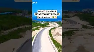 БЕЗУМИЕ! Дорога по периметру залива Монтего на Ямайке #jamaica #montegobay