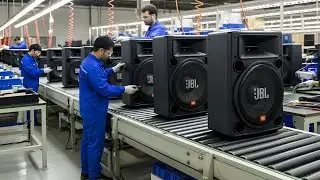 Inside JBL KP 6012 Production Line | How the JBL KP6012 Karaoke Speaker Is Made (Full Process)