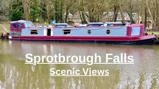 Sprotbrough Falls scenic views and look at an old disused water mill