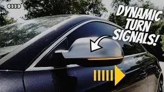 Dynamic Turn Signals for my Audi S5!