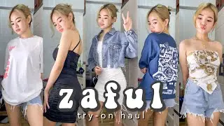 ZAFUL TRY-ON HAUL 2021! (oversized shirts, dresses, tops & more)