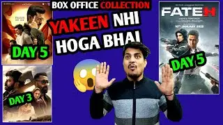 Game Changer Day 5 Collection | Fateh Day 5 Box Office Collection | Daku Maharaja Day 3 Report