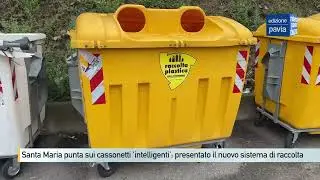Santa Maria punta sui cassonetti intelligenti: presentato il nuovo sistema di raccolta rifiuti