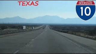 Interstate 10 - Texas eastbound [FULL LENGTH VIDEO]
