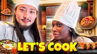 Жена из Трини шокирует мужа корейским блюдом 🇰🇷🇹🇹