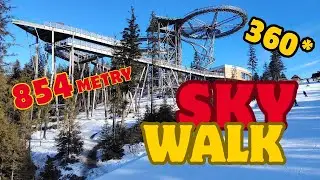 Sky Walk serce Poronina - najwyższy szklany taras w Europie