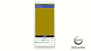 Mobile Application ColorPicker in MIT App Inventor: Udemy course coming soon...