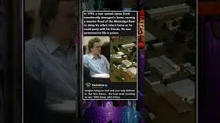 In 1993, a man named James Scott intentionally damaged a levee, causing a massive flood of the Missi