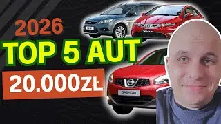 TOP 5 AUT do 20000zł w 2026! - auto miejskie, kombi, SUV