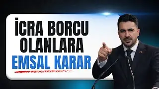 İcra borcu olanlara emsal karar !