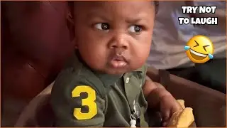 Dramatic Baby Reactions 2025 😍 Try Not To Laugh Challenge!
