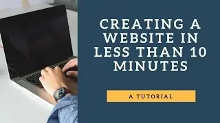 Setting up your first website in less than 10 minutes