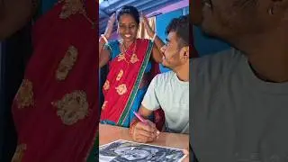 portrait of shiv and Parvati with my story | final part | #shivparvati #drawing #artvideo #artshorts
