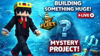 MCFleet | Building Something HUGE in Water Kingdom 🌊 @McFleetDotNet  Minecraft Live #minecraft