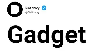 Gadget Meaning In English