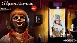 👻 [4k] The Conjuring Universe Full Maze Walkthrough at Six Flags Magic Mountain Fright Fest🪦