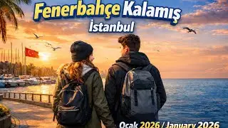 Fenerbah&ccedil;e Kalamış | Winter Walk by the Sea | Istanbul | January 2026