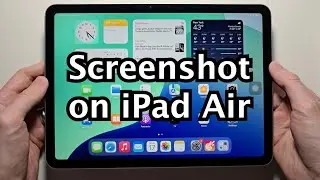 How to Screenshot on iPad Air (M3 / ANY)!