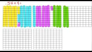 multiplying decimals area model