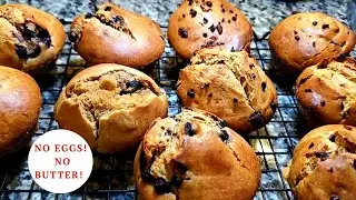 No Eggs! No Butter! | Breakfast Muffins! | 2-in-1 Recipe: Blueberry Muffins & Chocolate Muffins