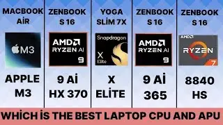 Ryzen AI 9 HX 370 против Ryzen AI 9 365 против RX 890m против RX 780m Gaming против R7 8840HS про...
