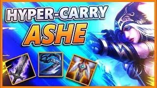 TFT SET3 - HYPER CARRY BLADEMASTER ASHE - DO U WANNA DESTROY THE BOARD ???