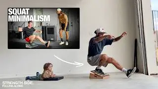 Challenging Bodyweight Squat Session (Follow Along)