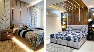 Luxury Bedroom & new Bed design 2026 | Back wall design for bedroom | Bedroom wall decorating ideas