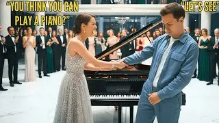 Billionaire’s Daughter Forced Janitor To Play Piano To Mock Him — However, He Hit Notes She Never...