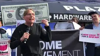 Karl Widerquist Speaks at UBI March